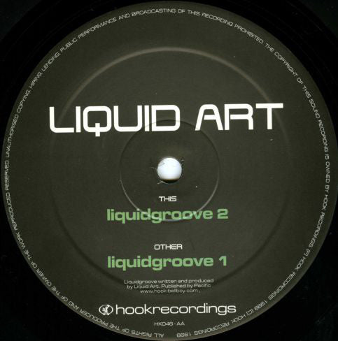 Liquid Art : Liquidgroove (12")
