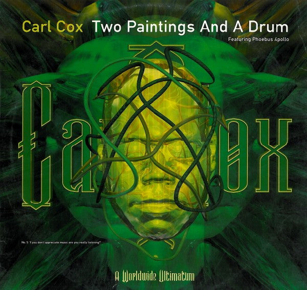 Carl Cox : Two Paintings And A Drum (12")