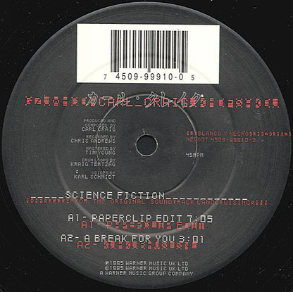 Carl Craig : Science Fiction (12")