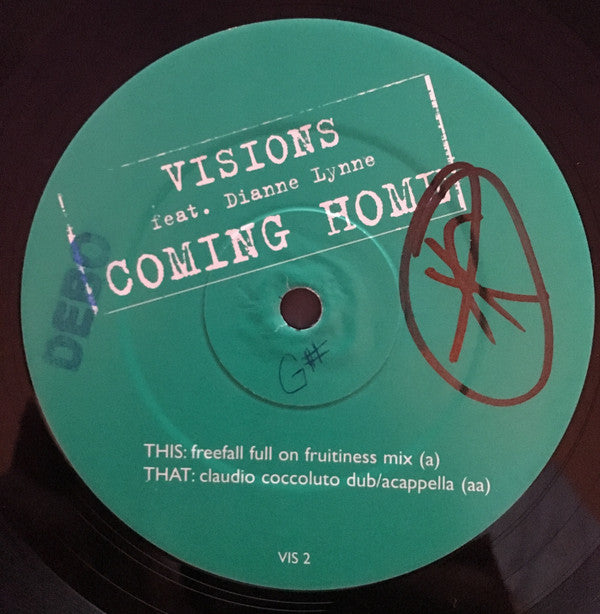 Visions : Coming Home (12", Promo)