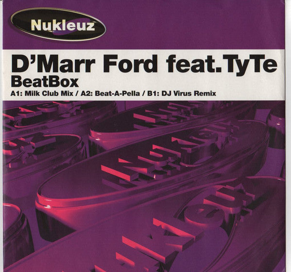 D'Marr Ford feat Tyte : Beatbox (12")