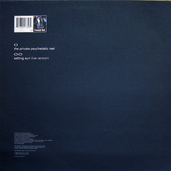 The Chemical Brothers : The Private Psychedelic Reel (12", EP, Ltd, Num)
