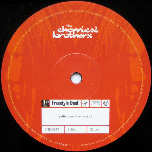 The Chemical Brothers : The Private Psychedelic Reel (12", EP, Ltd, Num)