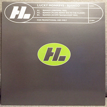 Lucky Monkeys : Bjango (12", Promo)