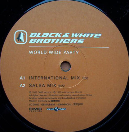 Black & White Brothers : World Wide Party (2x12", Gat)