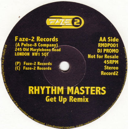 Rhythm Masters : Let Me Tell You Something & Hot (2x12", Promo)