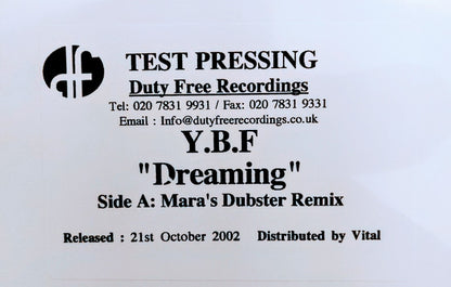 YBF : Dreaming (12", TP, W/Lbl)