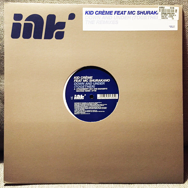 Kid Crème Feat MC Shurakano : Down And Under (Together) (The Remixes) (12")