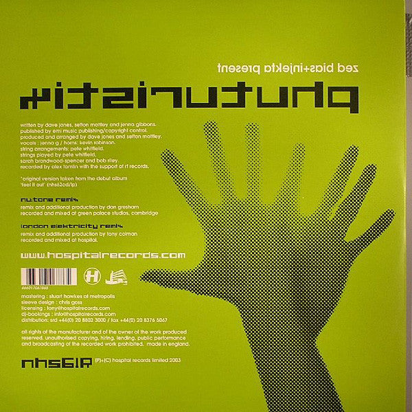 Zed Bias + Injekta* Present Phuturistix Featuring Jenna G* : Beautiful (Remixed By London Elektricity + Nu:Tone) (12")