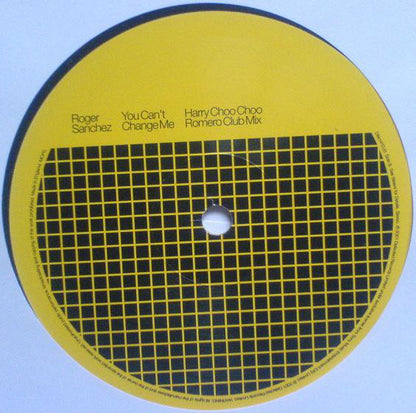 Roger Sanchez : You Can't Change Me (2x12", Promo)