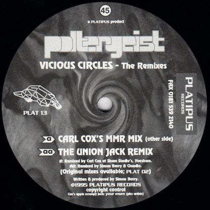 Poltergeist : Vicious Circles  - The Remixes (12")