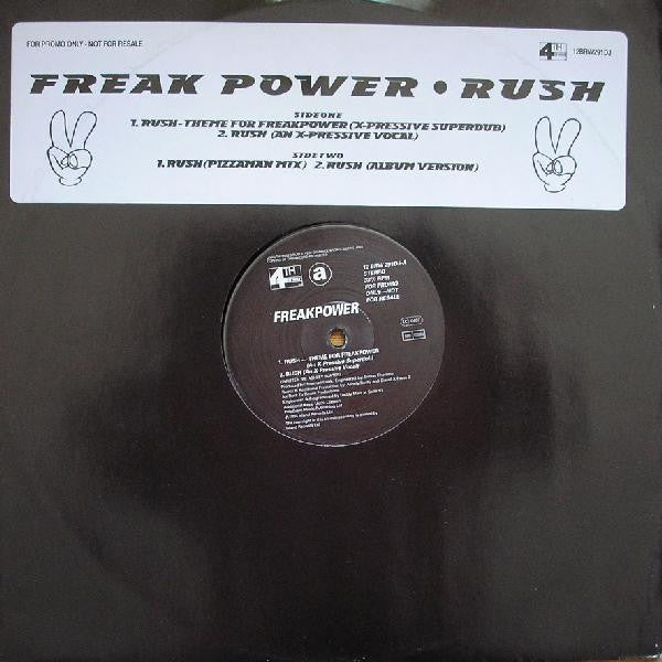 Freak Power : Rush (12", Promo)