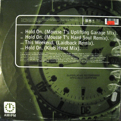 Ann Nesby : Hold On EP (12")