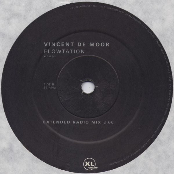 Vincent De Moor : Flowtation (2x12", Promo)