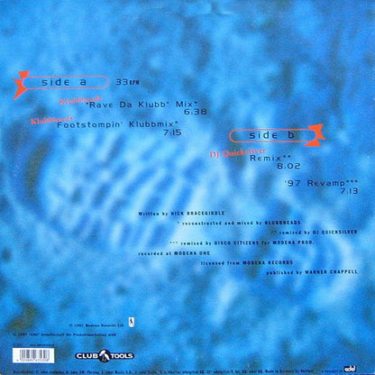 Disco Citizens : Footprint (The Remixes) (12")