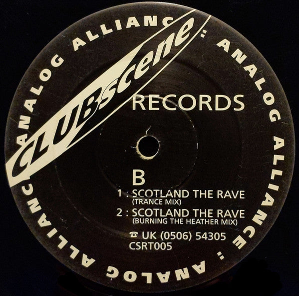 Analog Alliance : Scotland The Rave (12")