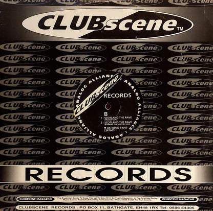 Analog Alliance : Scotland The Rave (12")