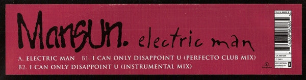 Mansun : Electric Man (12", W/Lbl)