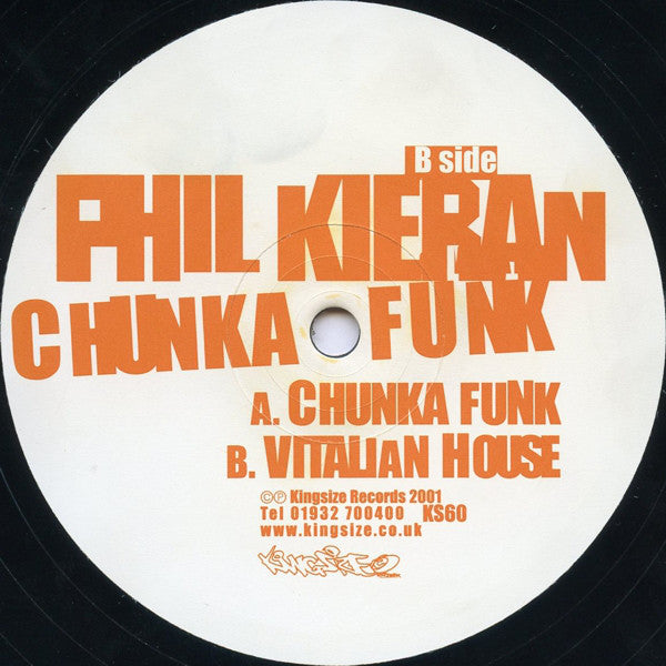 Phil Kieran : Chunka Funk / Vitalian House (12")