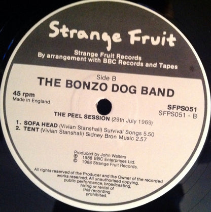 Bonzo Dog Doo-Dah Band : The Peel Sessions (12")