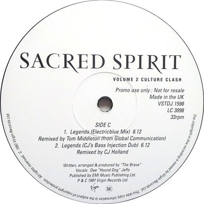 Sacred Spirit : Legends (2x12", Promo)