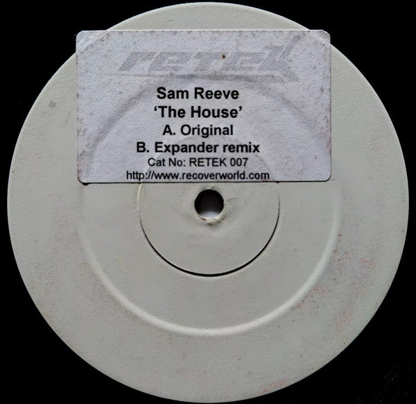 Samuel E Reeve : The House (12", W/Lbl, Sti)