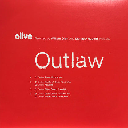 Olive : Outlaw (2x12", Promo)