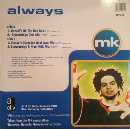 Marc Kinchen : Always (Remixes) (12")
