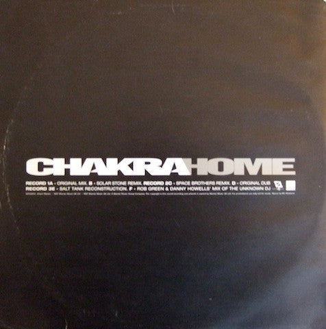 Chakra : Home (3x12", Promo)