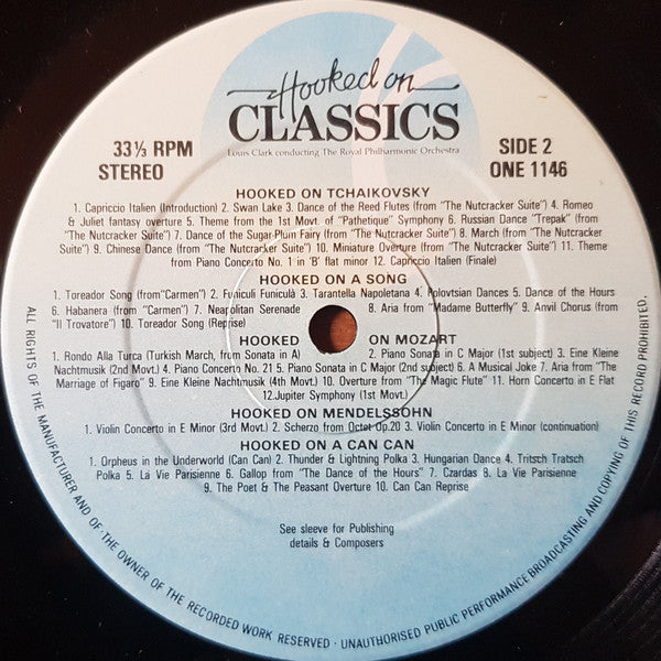 Louis Clark Conducting Royal Philharmonic Orchestra : Hooked On Classics (LP, Album)