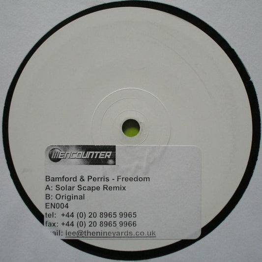 Alf Bamford & Olly Perris : Freedom (12", W/Lbl, Sti)