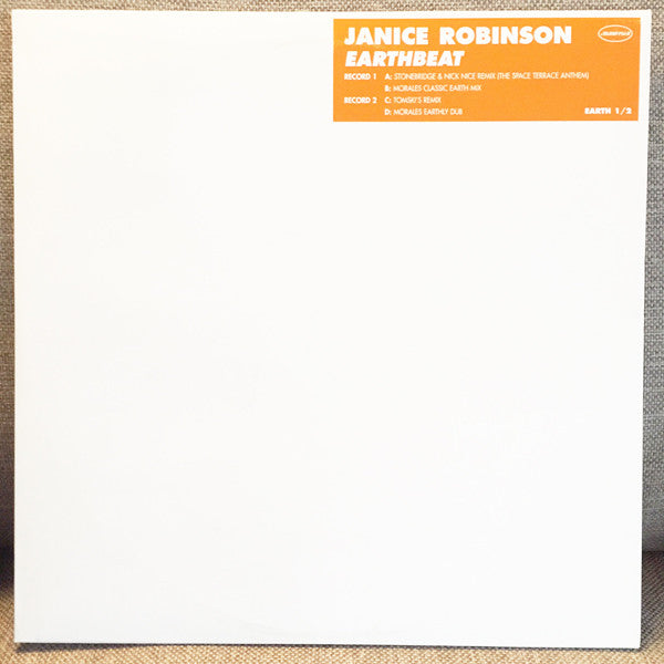 Janice Robinson : Earthbeat (2x12", Promo)