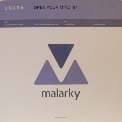 U.S.U.R.A. : Open Your Mind '97 (12")