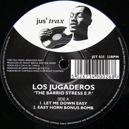 Los Jugaderos : The Barrio Stress E.P. (12", EP)