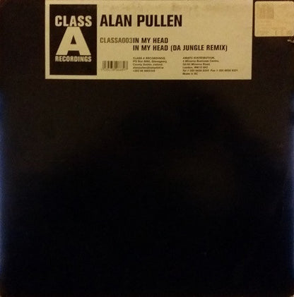 Alan Pullen : In My Head (12")
