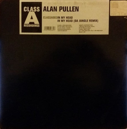 Alan Pullen : In My Head (12")