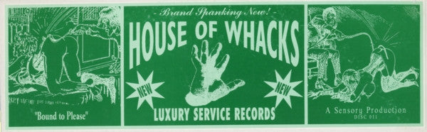 House Of Whacks : The Vapours / I'm Not Telling You Again (12")