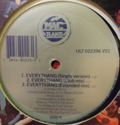Mac Band Featuring The McCampbell Brothers : Everythang (12")