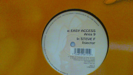 Easy Access / Steve Finney : Area 9 / Injector (12")