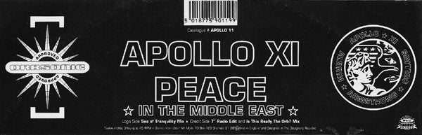 Apollo XI : Peace (In The Middle East) (12")
