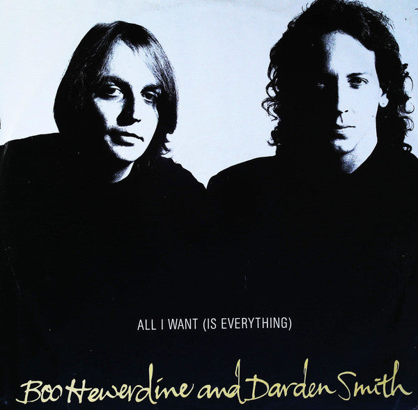 Boo Hewerdine And Darden Smith : All I Want (Is Everything) (12")