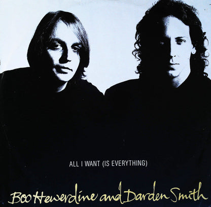Boo Hewerdine And Darden Smith : All I Want (Is Everything) (12")
