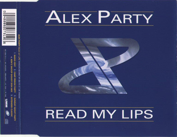 Alex Party : Read My Lips (CD, Single)