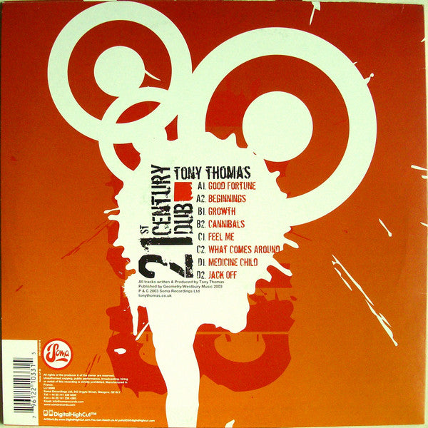 Tony Thomas : 21st Century Dub (2xLP, Album)