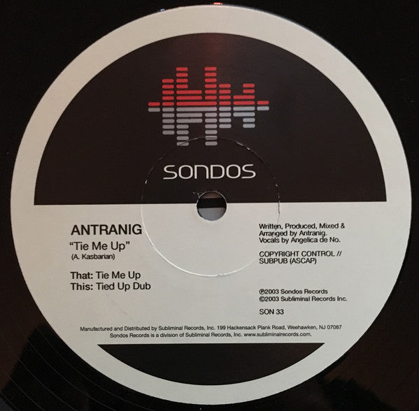 Antranig : Tie Me Up (12")