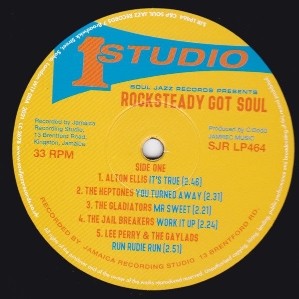 Various : Rocksteady Got Soul (2xLP, Comp)