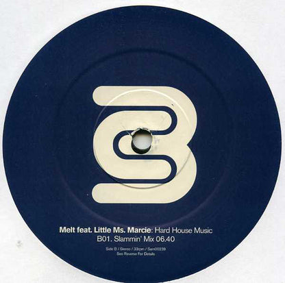 Melt (17) Feat. Little Ms. Marcie : Hard House Music (2x12", Promo)