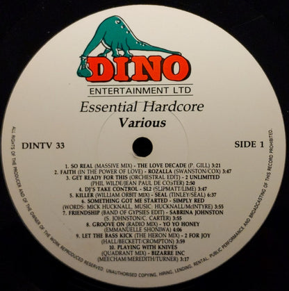Various : Essential Hardcore (LP, Comp)