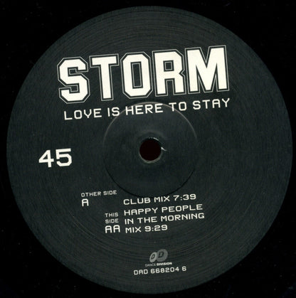 Storm : Love Is Here To Stay (12")