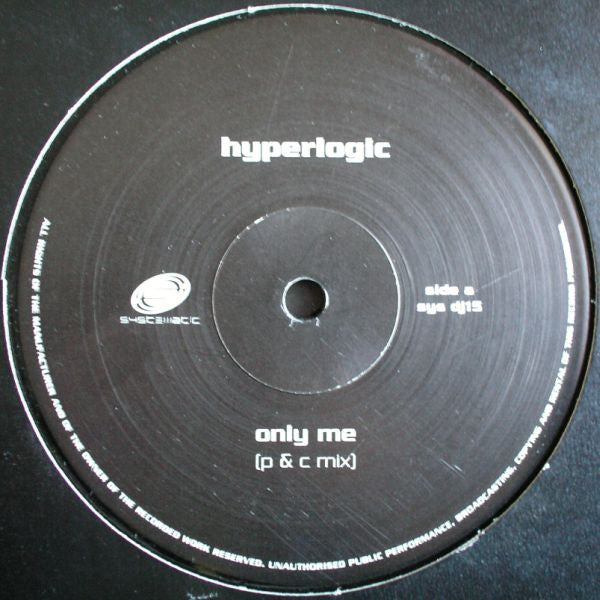 Hyperlogic : Only Me (2x12", Promo)
